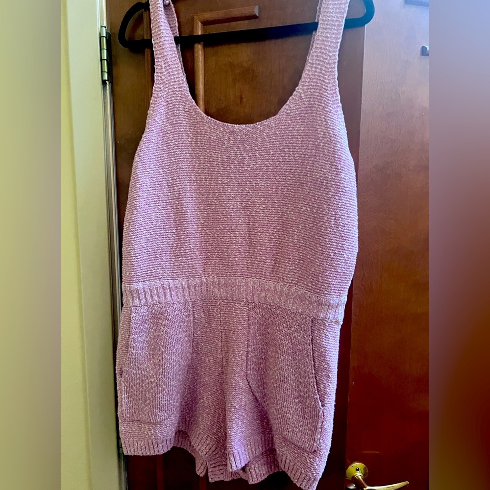 Free People Knit Romper LG